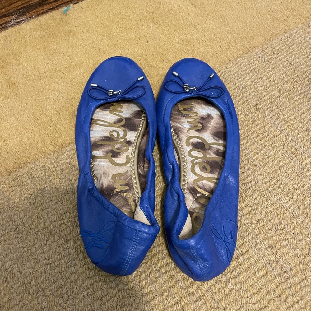 Sam Edelman Blue Flats